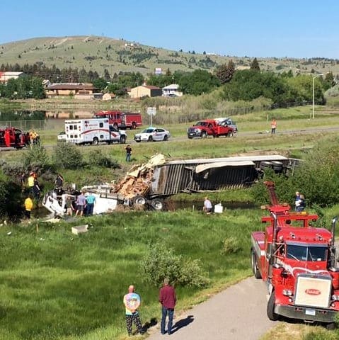 Individual helping in towing the engine